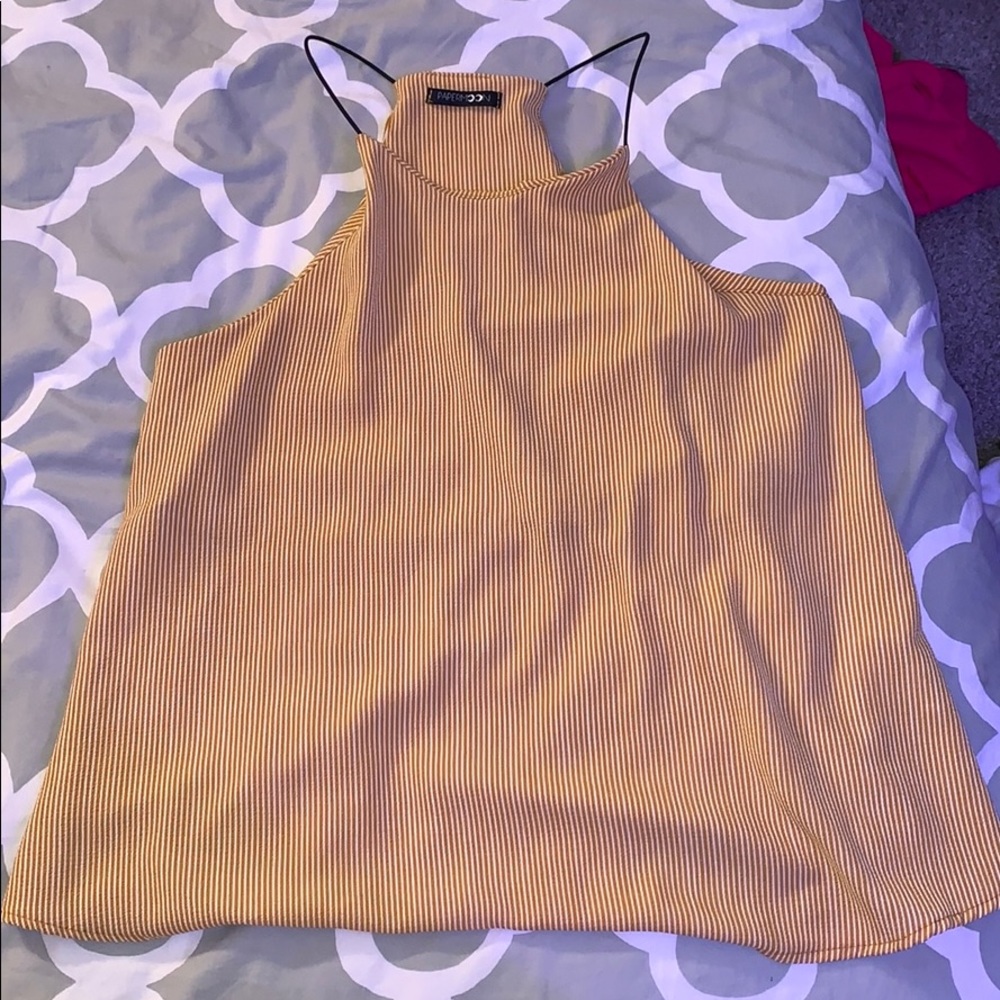 Striped Halter Top